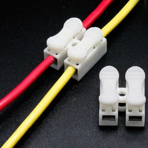 Electrical Self Locking Quick Splice Cable Connector Lock Wire Terminal 10PCS - Bild 1 von 7