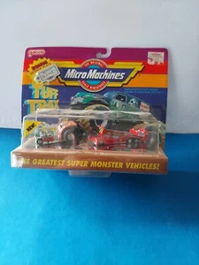 Galoob Micro Máquinas Colección Tuff Trax #5 Vehículos Super Monster - Imagen 1 de 4
