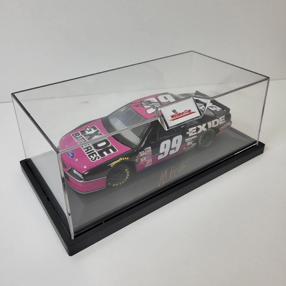 NASCAR 1:24 Diecast Jeff Burton Autographed Signed Car Winston 99 w/ COA — 第 1/4 张图片