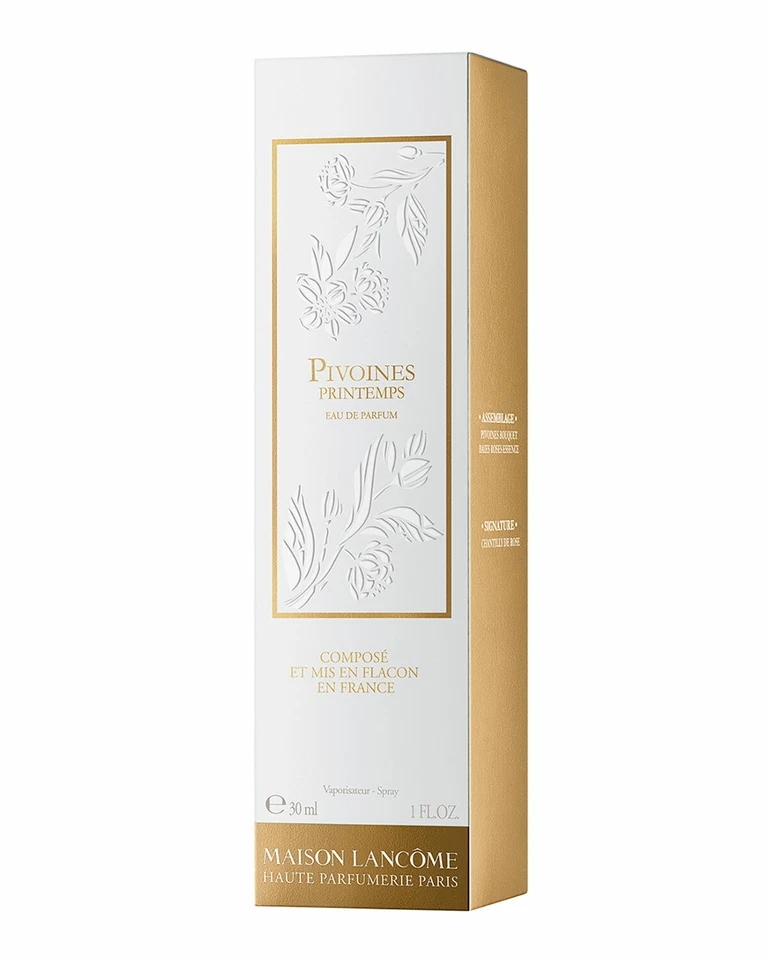 Maison Lancome Pivoines Printemps Eau De Parfum Spray 1 Oz. Peony Perfume