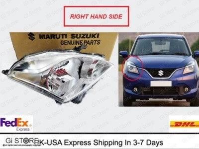 Headlight for Suzuki BALENO 2ND GEN, BALENO 2ND GEN F/L,Right Side - 35121M68P00 - image 1 of 4