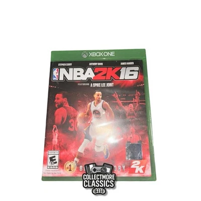NBA 2K16 Xbox One Video Game Featuring A Spike Lee Joint Stephen Curry - Image 1 of 4