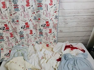 Vintage Mixed Lot Of Baby Children Clothing And Blanket Carter Nannette Flaws... - Picture 1 of 24
