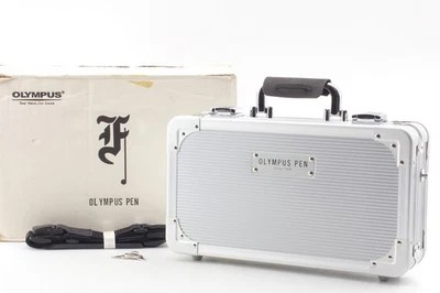 ¡RARO! [Sin usar con llave, correa] Estuche de aluminio Olympus PEN de JAPÓN Foto 1 de 4