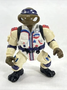 1993 Playmates TMNT Pizza Powered Parachute Don Vintage Figure Only Turtles - Picture 1 of 5
