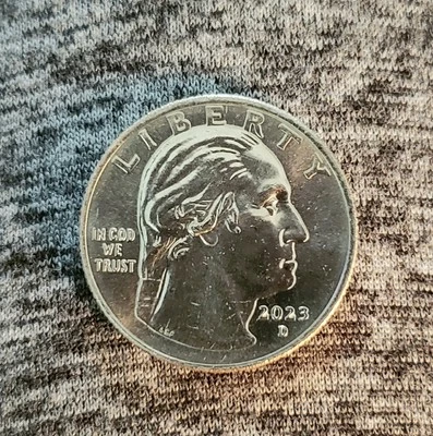 2023 D Jovita Idar Quarter Error Coin “IN COD WE TRUST” Rarest Of Rare “D”  - Image 1 of 4