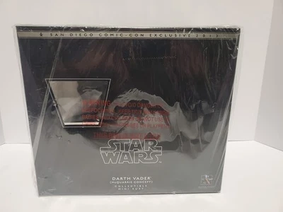 Star Wars Darth Vader McQuarrie Concept GENTLE GIANT MINI BUST SDCC NEW SEALED - Image 1 of 3