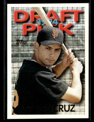 1995 Topps Jacob Cruz #521 Rookie - Image 1 of 2