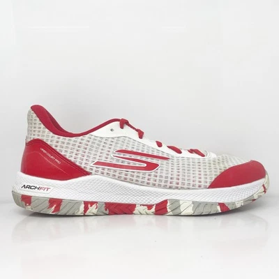 Skechers Womens Viper Court Pro 172069 White Running Shoes Sneakers Size 10 - Image 1 of 4