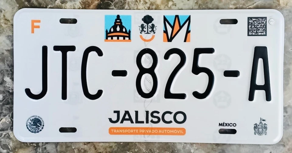 JALISCO  MEXICO License plate Expired - Image 1 of 1