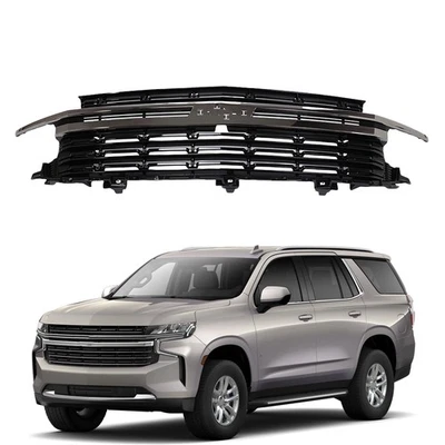 Grille For 2021 2022 2023 2024 Chevrolet Tahoe Chevy Suburban Black OEM 84329543 Foto 1 de 4