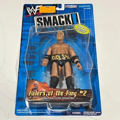 WWF TitanTron Live RIKISHI Figure Rulers of the Ring Too Cool MOC Jakks 2000 WWE - Image 1 of 4