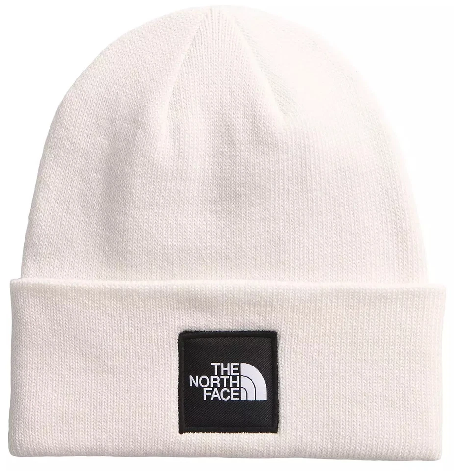 Gorro com logotipo The North Face caixa grande - Branco gardênia - Imagem 1 de 1