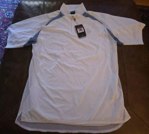 Nike Cool Motion 2002 Vintage Dri-Fit Mens White Large Polo NEW - Picture 1 of 8