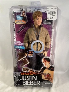 Singende Justin Bieber Puppe singt Clip steckt im Moment fest 2011 braucht Batterien - Bild 1 von 11