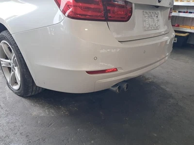 2015 BMW 328I Used Rear Bumper Assembly White OEM C25642 - Image 1 of 4