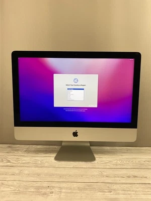 Apple iMac 2017 4K 21.5" - Core i5-7400 3.0GHz - 8GB DDR4 - 1TB HDD - Chipped - Image 1 of 4