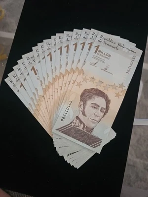 2020 Venezuela 1 Millón Bolívares Banknote UNC Condition Lot Of 15 Pcs #418 - Image 1 of 2