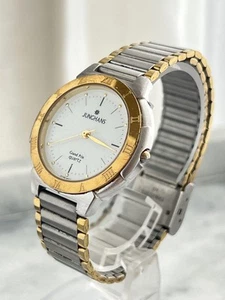 Junghans Grandprix Vintage Quartz Watch Men's Stainless Steel 3.2cm used - Picture 1 of 7