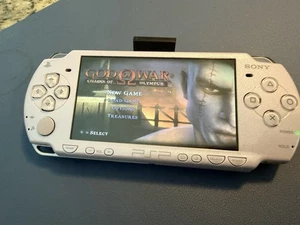 SONY PSP Portable PSP 2000 Lavender Purple Battery Charging Cord Games 128 Gb Sd - Picture 1 of 14