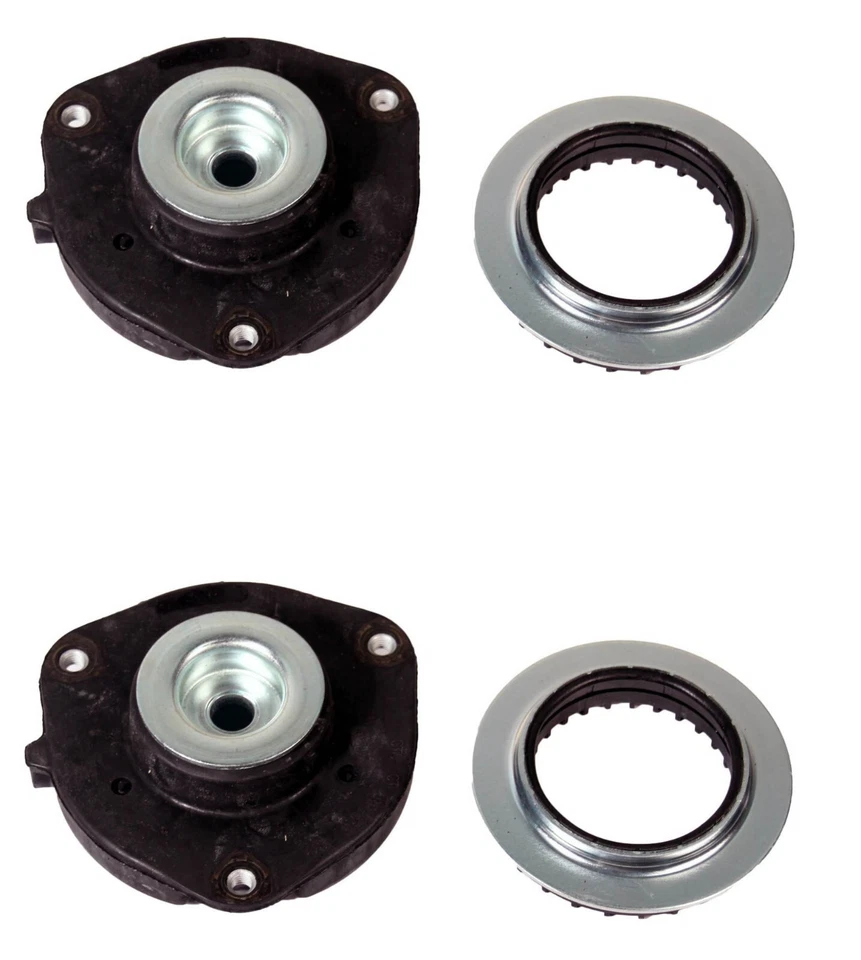 2 Left+Right Front Shock Strut Mounts +2 Bearing Set Kit for Volkswagen for Audi - Image 1 of 4