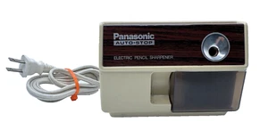 Sacapuntas eléctrico vintage Panasonic KP-110 parada automática probado en Japón - Imagen 1 de 12