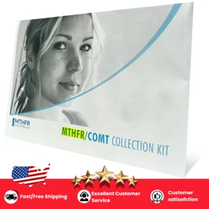 MTHFR Gene Test Kit, Methylation Test, Comes w/ Physician Recommendations + more - Picture 1 of 5