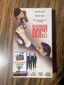 Reservoir Dogs VHS 1991 Sealed New Rare Stickers Studio 🔥 Thriller Killer - Bild 1 von 6