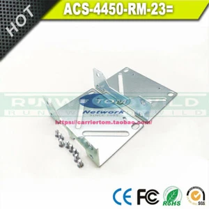 1 pair NEW ACS-4450-RM-23 Rack Mount Bracke For Cisco ISR4451-X-SEC/K9 - Afbeelding 1 van 4