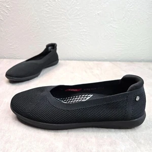 Skechers Arch Fit Ballerinas Gr. 7,5 schwarz dehnbar bequem Ballerinas Schuhe - Bild 1 von 11