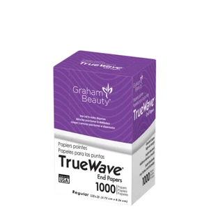 SP-56174 BEAUTY SALON GRAHAM HAIR PERM TRUE WAVE END PAPER 1000 SHEETS REGULAR - Picture 1 of 1