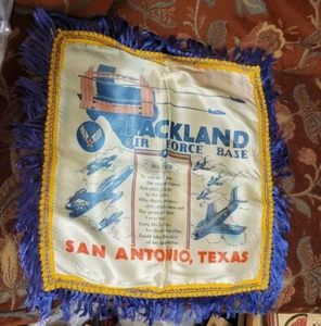 Funda de almohada madre de colección de la Fuerza Aérea Base Aérea Lackland San Antonio Texas - Imagen 1 de 3