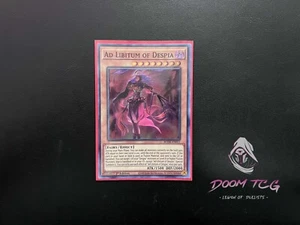 Yugioh! Ad Libitum of Despia BODE-EN011, MP22-EN192 (SR) 1st Ed “Despia Support” - Picture 1 of 1