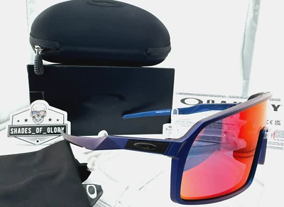ÓCULOS DE SOL OAKLEY SUTRO AZUL CIANO FOSCO COLORSHIFT PRIZM ROAD OO9406-C1 NOVO RARO - Imagem 1 de 4