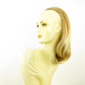 DT Half wig HairPiece extensions clear light copper blond blond 15.7 :21/27t613 - Foto 1 di 7