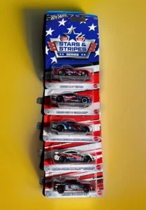 Hot Wheels 2024 Stars And Stripes Series Set Of (5) Full Set - Picture 1 of 6