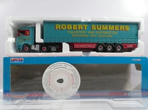 Corgi 1:50 Robert Summers CC13803 Mercedes Benz Actros Curtainside #5824 - Foto 1 di 6