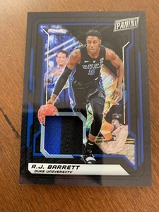 RJ Barrett Panini National Black Prizm RC SSP #’d 1/10 - Bild 1 von 2