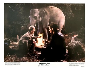 "Indiana Jones And The Temple Of Doom" 11x14 Lobby Card Jungle Ford Ke Quan - Bild 1 von 3