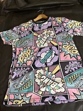 Oh Snap Shirt Adult Large Colorful Splat Bang Boom Pop Zzzztt Retro 90s Graphic