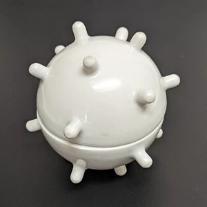 Taza portahuevos Pirsc mina de porcelana de agua blanca de la República Checa - Imagen 1 de 7