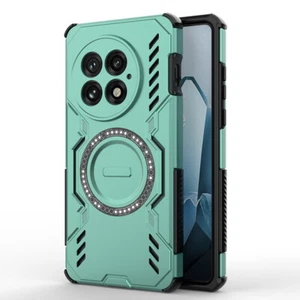 For OnePlus 13, Hybrid Armor Wireless Magnetic Charging Dual Layer Case Cover - Picture 1 of 15