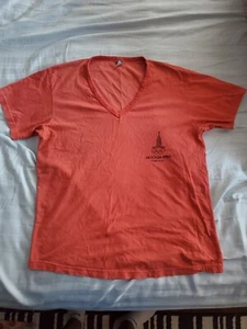 Vintage Trigema 1980 OLYMPICS MOCKBA t-shirt M 80 Olympic Games MOSCOW - Picture 1 of 7
