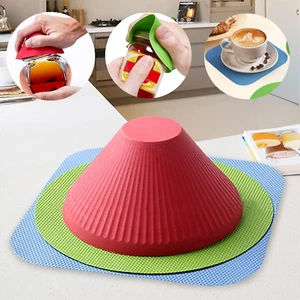 3 Pcs Jar Opener Gripper Pads, Rubber Jar Grippers Multi-Function Jar Opener for - Picture 1 of 12