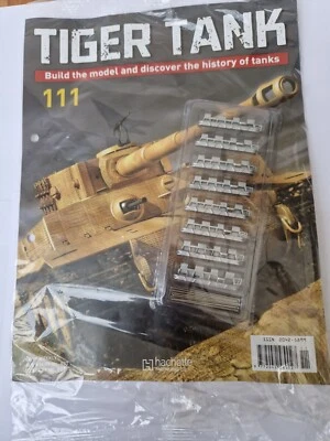 1/16 HACHETTE Costruire il Proprio Tiger Modello Serbatoio Numero 111 Inc Parte - Immagine 1 di 2