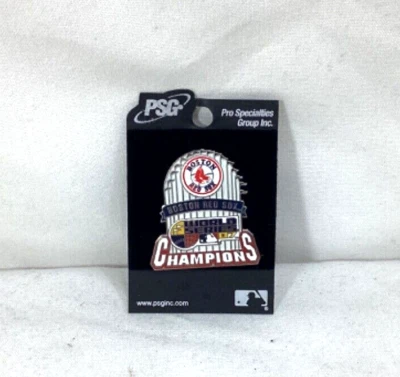 2007 World Series Champions Boston Red Sox Trophy Pin (P) Fenway FREESHIP - Image 1 of 2