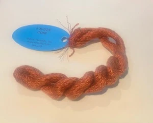 Vineyard Shimmer Thread 28 Yd #S514 Coin (Orange silk/metallic) Needlepoint - Picture 1 of 1