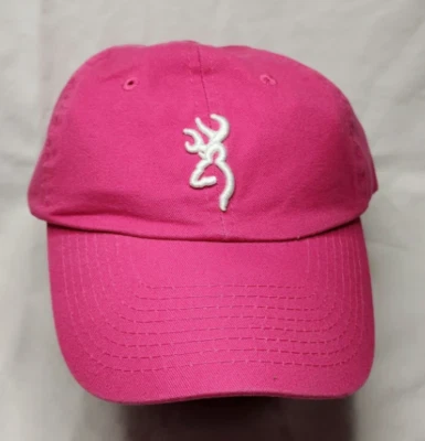 Preowned Women's Browning Hunting Gear Baseball Cap Adjustable Hook Loop Back - Image 1 of 4
