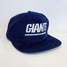 Vintage 90s New York Giants Corduroy Hat (New, Old Stock)