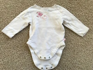 Body Embellecido Childrens Place Bebé Niñas Blanco L/S Talla 6-9 Mes En muy buen estado - Imagen 1 de 3